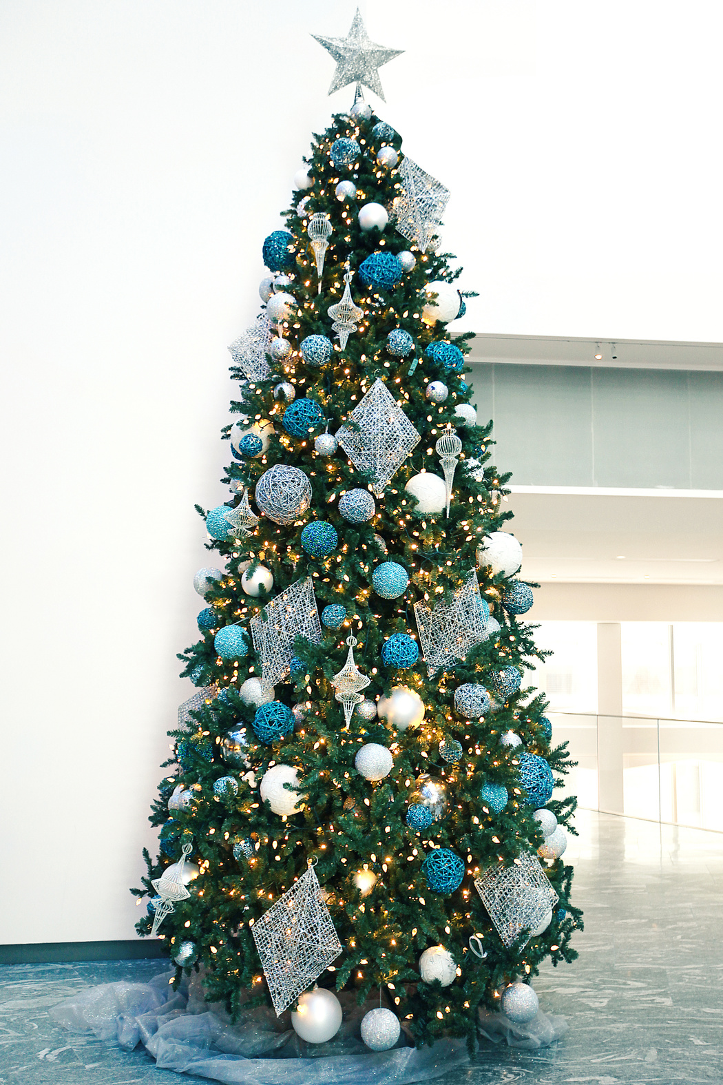 Blue Christmas Tree